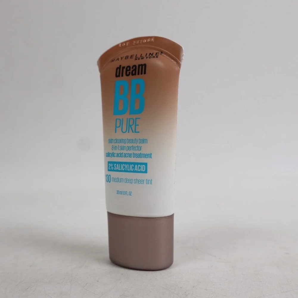 Maybelline Dream BB Pure 8-in-1 Skin Perfector Beauty Balm, 130 Medium/Deep